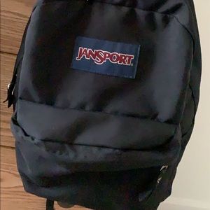 black jansport backpack
